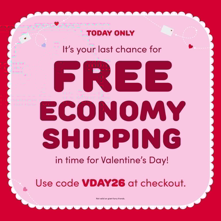 FREE Shipping Today Only! Use Code VDAY26